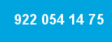 922 054 14 75 922 054 14 75
